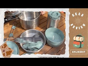 Everything you need for a family of 4 camp cook set all from Stanley | Amazon Camping Gear Review