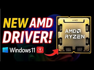 New AMD Chipset Driver for Windows 11 25H2 | Ryzen X3D & Laptop Fixes
