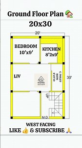 20x30 | 2d best home plan | 20 by 30 | #homeplan #houseplan #home #housedesign #smallhomeplan #viral