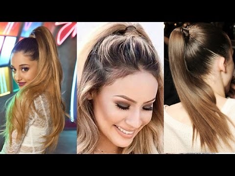 Como hacer una cola alta con volumen extra fácil.