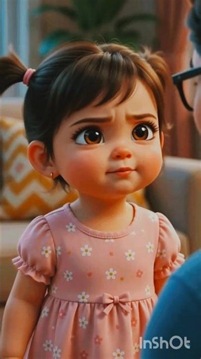 papa ki smart pari😁😁#trending#viral# cute#love #smart#comedy#funny#Ai cartoon