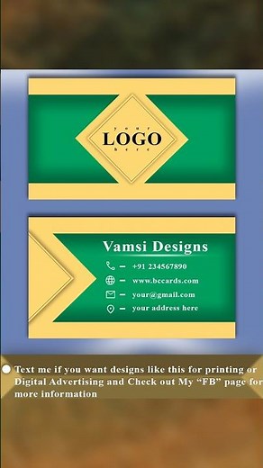 🎨 Professional Business Card Design in Photoshop | Step-by-Step Tutorial