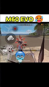 M60 EVO 🥵 PART 1 🤯 #freefire #freefireshorts