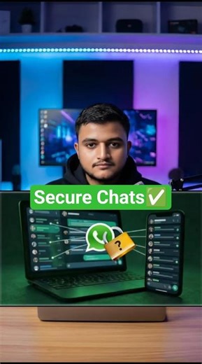 pc tips💡 how to lock your WhatsApp in pc #computer #windows #shorts