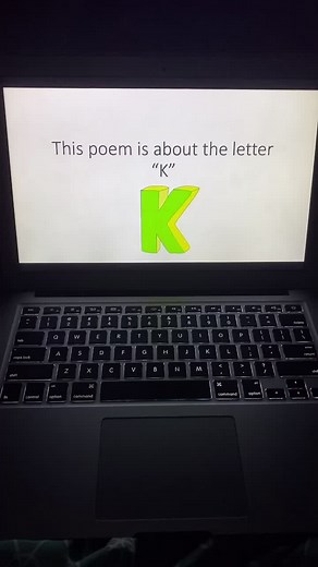 A poem about the letter “k” #fyp #FriendsReunion #k