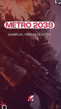 Metro 2039 reveals its gameplay and release date! #Metro2039 #Gaming