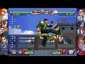 [Project Justice] - Hideo Loop Combo 108 Damage