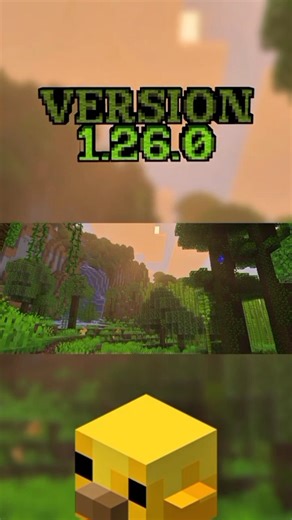 Official version 26.0 brings the experimental baby mob feature #minecraft