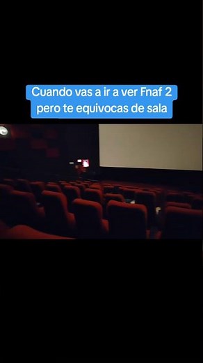 When you go to see Fnaf 2 but you go to the wrong theater #humor #fnaf2 #fnaf2cosplay #fnafcosplay