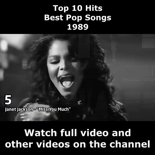 Top 10 Hits - Best Pop Songs - 1989