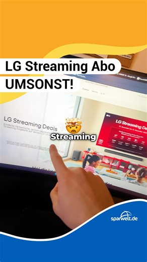 📺 LG schenkt dir Streaming Abos! Wenn du einen LG Smart TV hast, bekommst du gerade mehrere Streaming Dienste kostenlos. Einfach über das Apps Menü auf die LG Streaming Deals gehen und aktivieren. Gültig vom 17.11. bis 31.12.2025 | Sparwelt