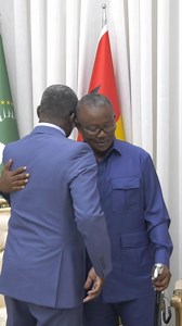 O Presidente da República, recebeu o Vice-Presidente da Guiné Equatorial, Teodoro Nguema Obiang Mangue. | Presidência da República da Guiné-Bissau