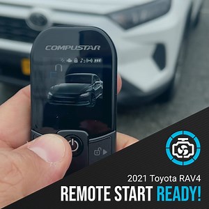 Get up to 3-miles of max range and proximity unlocking on the most powerful remote start and security system on the market! 💪 Take a look at the 2-way PRO T13 on this 2021 Toyota RAV4. 👏 Thanks again to Compustar Dealer Auto Images for providing this install clip! Visit them in Cortlandt Manor, New York for your remote car starter needs. #Compustar #PROT13 #remotestartready #Toyota #RAV4 | Compustar