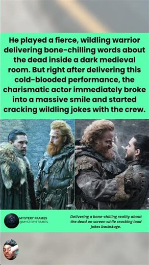 The Secret Way Tormund Fixed Cold GOT Scenes! 🥶🧔 #shorts