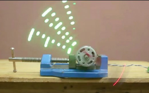 想制作一个属于自己的 POV 显示器吗？基于 Arduino 的 DIY POV 显示器来啦！！