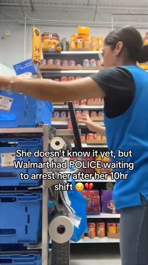 SECURlTY WAlTED FOR ME AT 9AM 🚔 ( read Pin comment ) #walmart #exposed