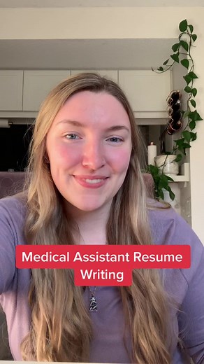 Medical assistant resume example - don’t forget to quanity your accomplishments and include any technical skills you used. Your job descriptions are key to writing a good resume! #resume #medicalassistant #resumetips #resumetipsandtrick #resumehack #resumehelp #jobdescription #jobtips #applicanttrackingsystem