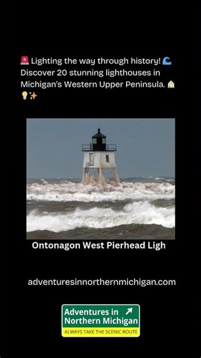 Lighthouse of Michigan's Western Upper Peninsula