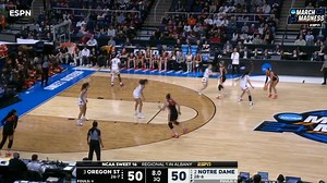 20K views · 548 reactions | Oregon State moves on to Elite 8 after hard-fought win over Notre Dame 嶺 Highlights ⤵️ | Pac-12 Conference | Facebook