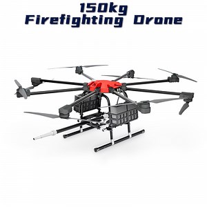 [Hot Item] Made in China Industrial Firefighting Uav Fire Fighting Long Range 150 Kg Heavy Payload Aerial Firing Drone Price for Urban Building