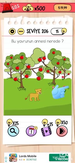 brain test 206 #short