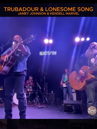 2.8K views · 23 reactions | “Troubadour” and “Lonesome Song” are pure country tracks performed by Jamey Johnson and Kendall Marvel. Both songs are about life, honesty, and the loneliness that comes with it. | Barnyard Beats | Facebook