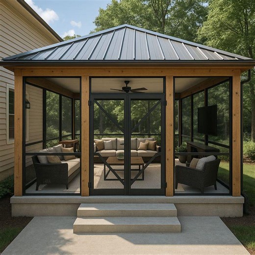 Custom 3D Exterior Visualization for Pergola, Gazebo & Outdoor Living Spaces - Etsy