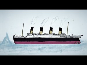 RMS Titanic Draw and learn (spot the deliberate mistake-watch the video for clues)