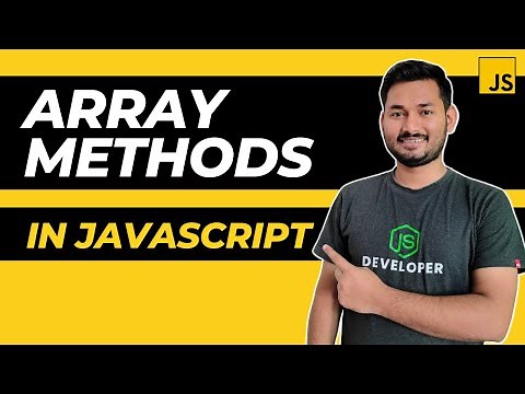 Most Common Array Methods in JavaScript | The Complete JavaScript Course | Ep.21