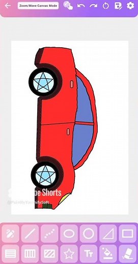 Draw a Car | Paint | Technify Soft #painting #drawing #painttechnifysoft