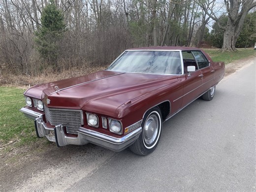 Magnificent and Very Original 1972 Cadillac Sedan DeVille