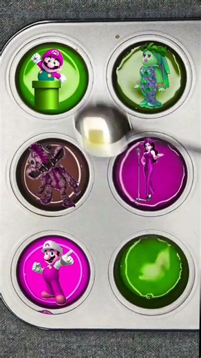 Rare Super Mario Skins & Horror Characters Color Mix! 🎮🧪