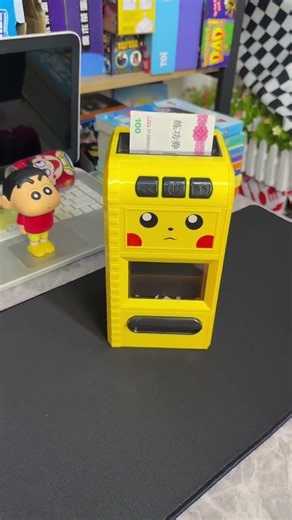 The baby almost cried because he thought his pocket money was gone.