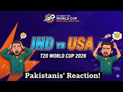 India vs USA Live Watchalong | T20 World Cup 2024 | Cricket Reactions