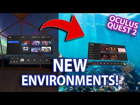 Free Custom Environments for Oculus Quest 2 using SideQuest!