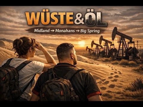 Texas Roadtrip 2025 - Zwischen Ölfeldern & Sanddünen nach Big Spring!