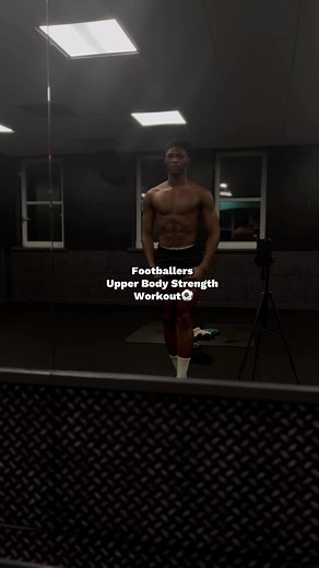 Upper Body Gym Routine for Footballers