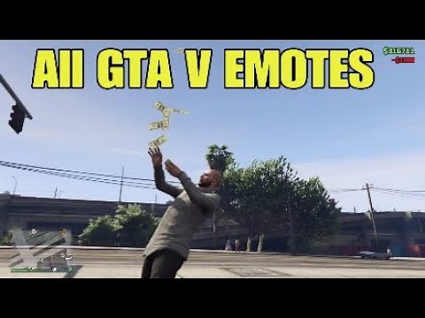 All Emotes|GTA V Online