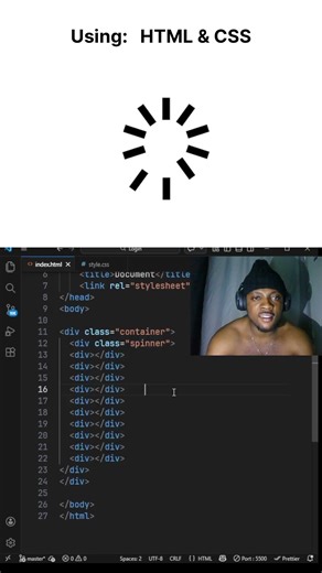 Simple Hover Effect Every Web Developer Should Know using Html & Css #shorts