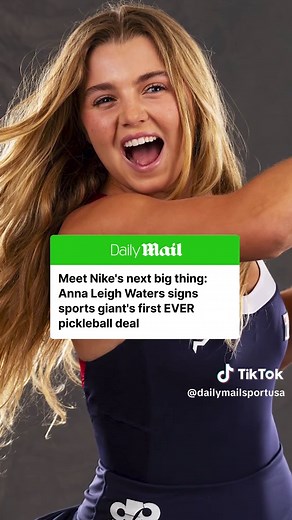 Anna Leigh Waters Becomes First Nike Pickleball Athlete