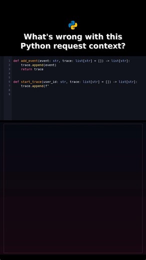 Whats wrong with this Python request context? #pythonreliability