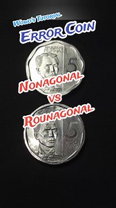 Tutorial Error Coin 5 Piso Nonagonal #contentcreator2025 #followersreels #everyonefollowers #errorcoin #collectibles #coincollecting #coins #collecting #follower | Gerardo Carzon Gonzalez Lizano