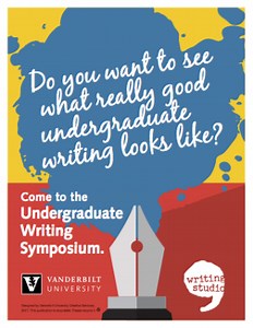 Submit your best writing to the Undergraduate Writing Symposium!