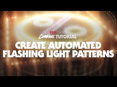 Classic Tutorial | Automated Flashing Light Patterns in After Effects