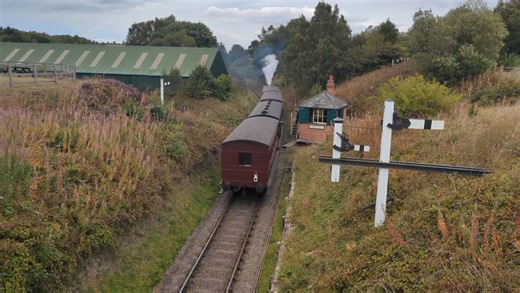 5.5K views · 97 reactions |  Do you like standing on Gibraltar Bridge and watching the driver exchange the token with the signalman? Sir Cecil A Cochrane is hauling trains again today from 10.30am - why not join us for our final day of our summer holiday trains?! | Tanfield Railway | Facebook