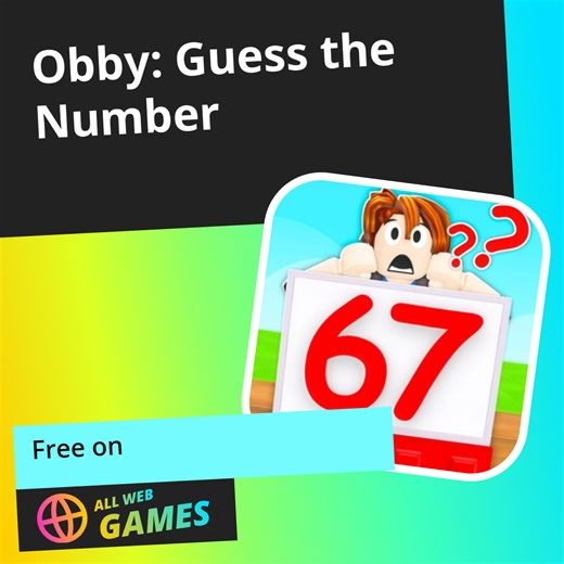 Obby: Guess the Number: Play Online For Free On AllWebGames