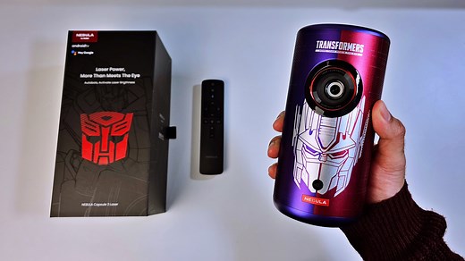 Watch Nebula Capsule 3 Laser Projector - Full Review on Amazon Live