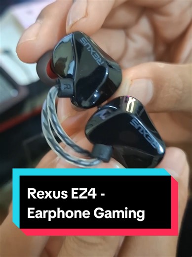 Rexus EZ4 - Earphone Gaming - #rexus #earphonegaming #earphone