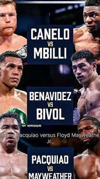 September is shaping up to be an absolute war month in boxing , and if these fights become reality,