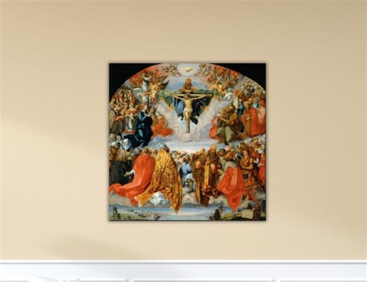Albrecht Dürer Adoration of the Trinity Poster Dürer Canvas Gift of Home Wall Decor Dürer Paint Art Dürer Wall Art Dürer Print Modern Decor - Etsy Australia